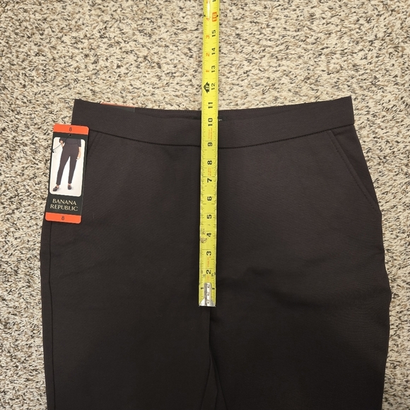 Banana Republic Ponte Pant High Rise Brown Size 8 Stretch Waist - Picture 11 of 16